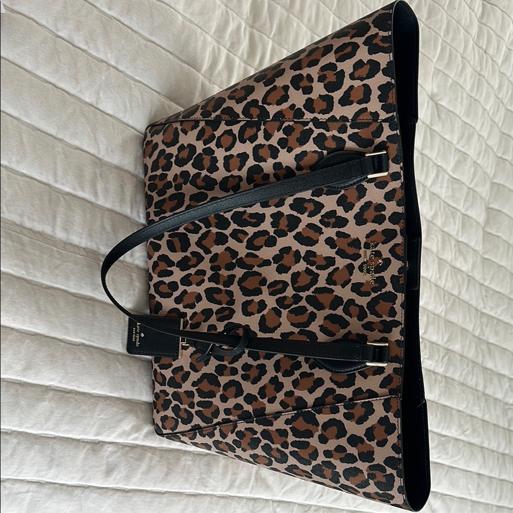 Kate Spade Leopard Print Tote Bag